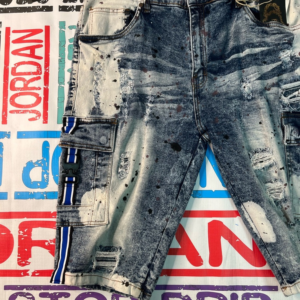 Sz Various denim pocket blue jean shorts