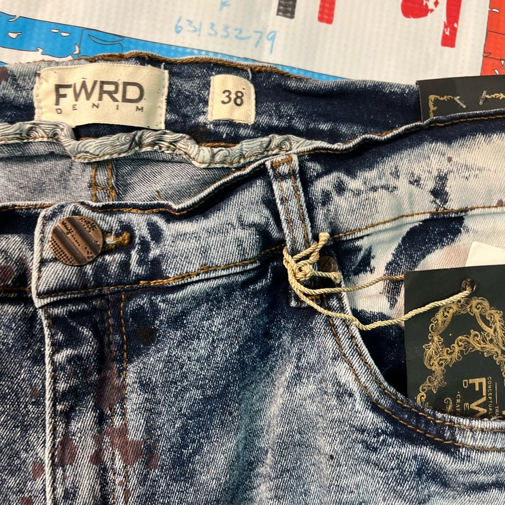 Sz Various denim pocket blue jean shorts