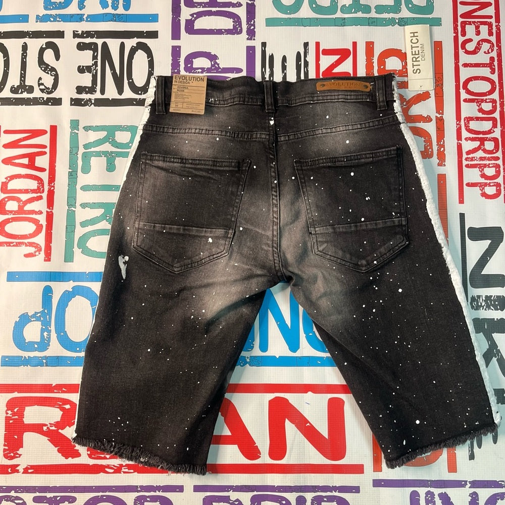 Sz Various denim Acid wash shorts