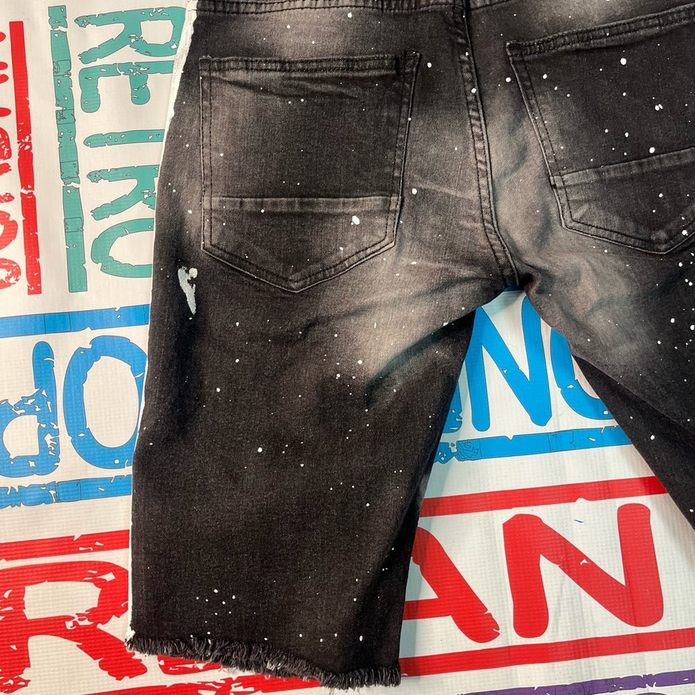 Sz Various denim Acid wash shorts