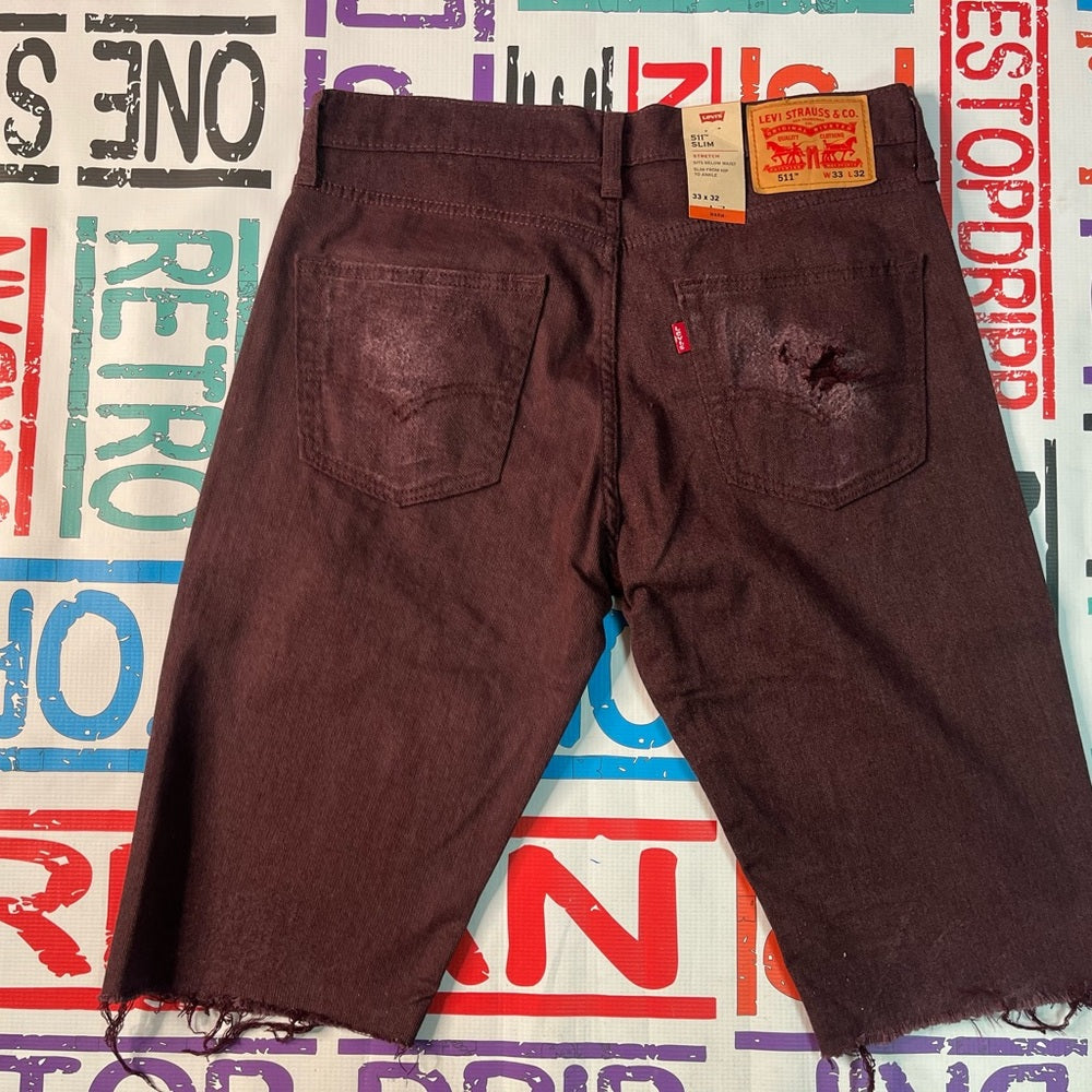 Custom Levi denim jeans sz various