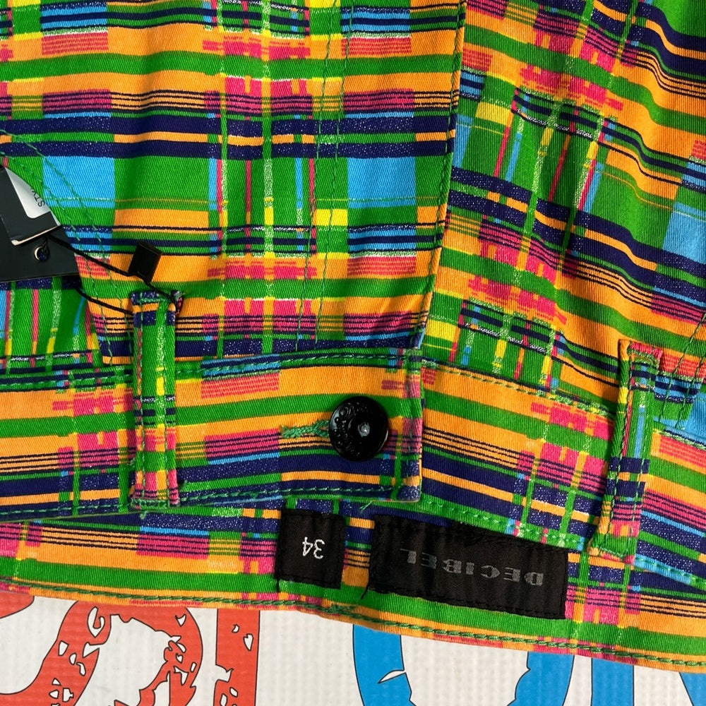 Sz 34 plaid casual shorts