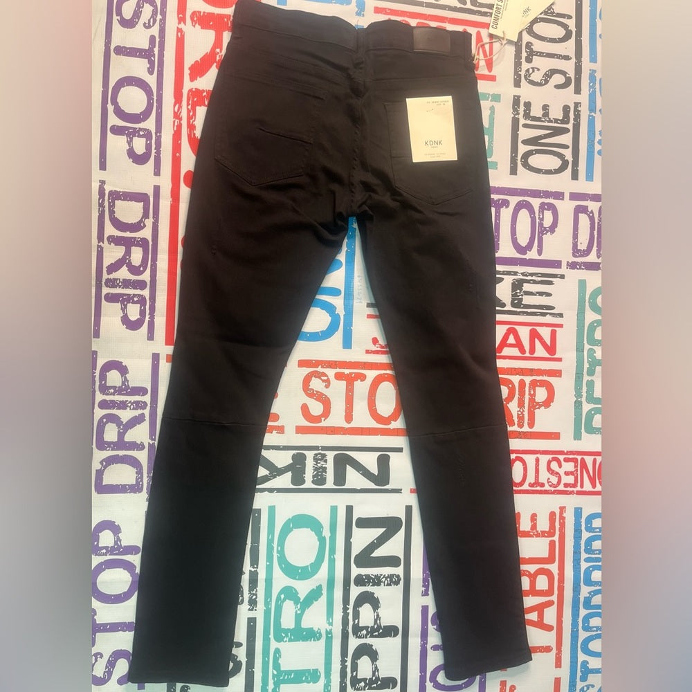 Sz Various ripped black rhyme stone jeans
