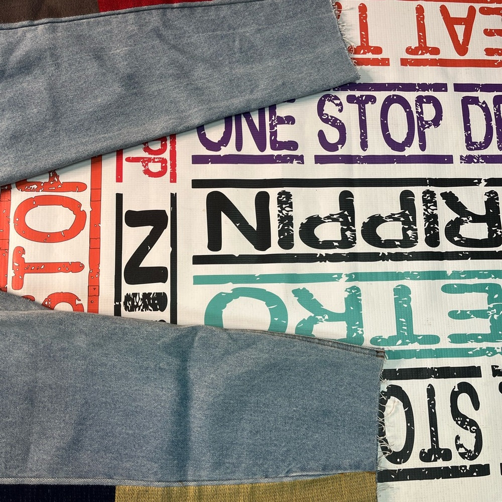 Sz 34 Barney cools Kapri jeans