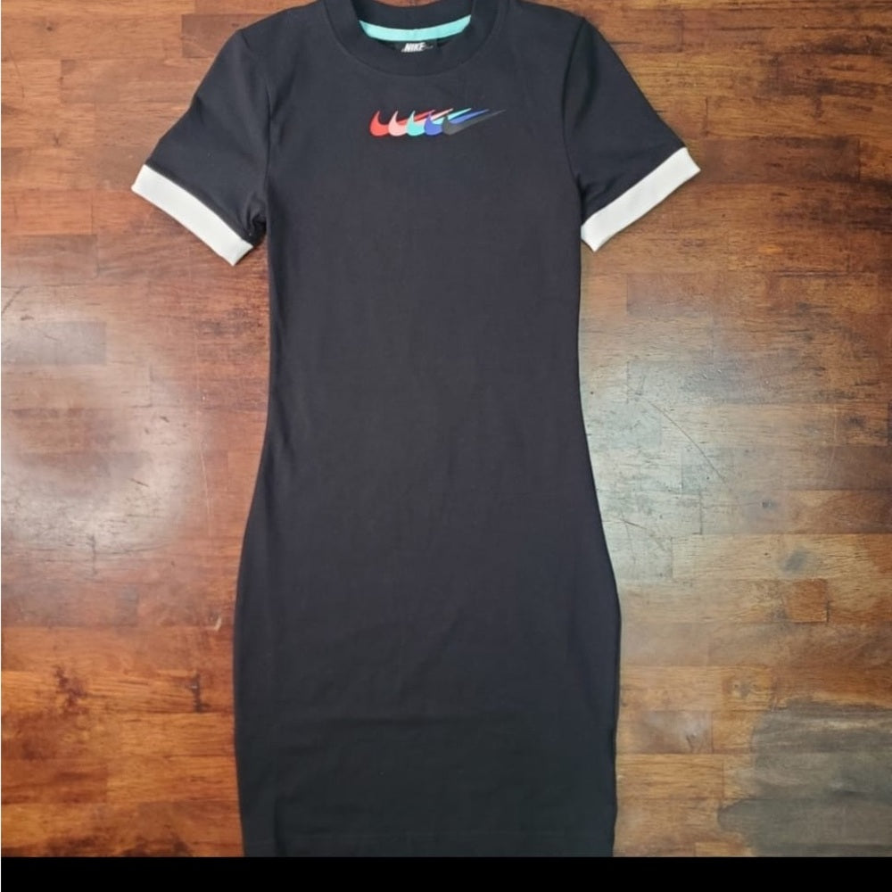 Sz XS WOMENS NIKE DRESS BLACK