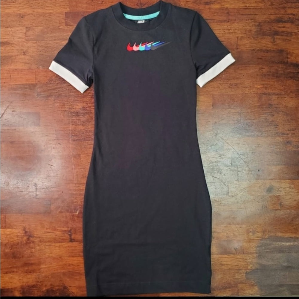 Sz XS WOMENS NIKE DRESS BLACK