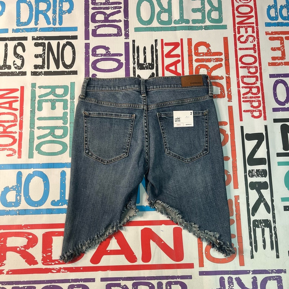 Custom women express shorts Sz 2