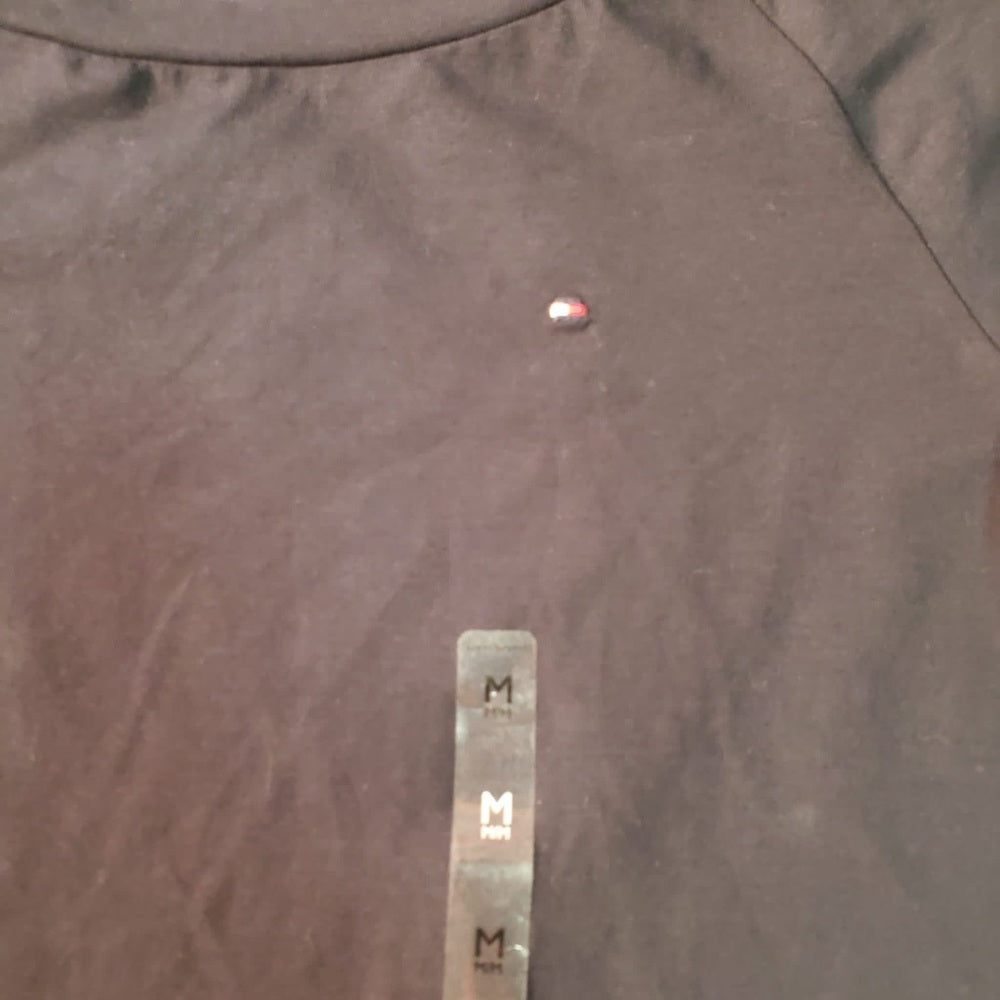 Tommy Hilfiger boat neck navy shirt sz medium