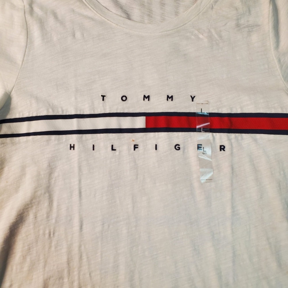 Sz Large Tommy Hilfiger logo tee