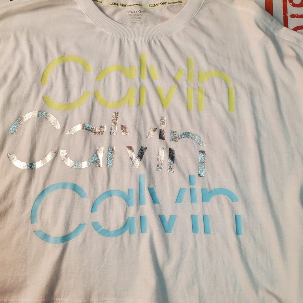 Sz Various Calvin Klein logo tee