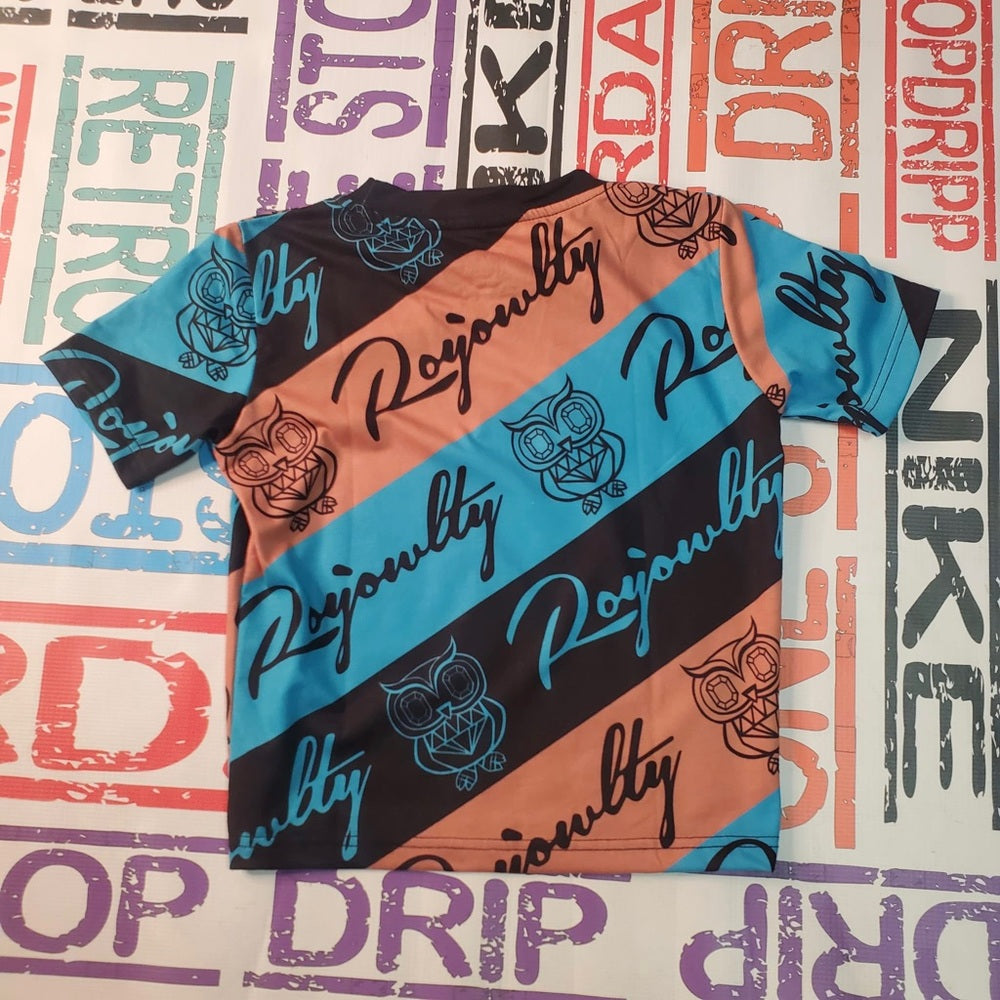Royalty crop top tee Sz Various