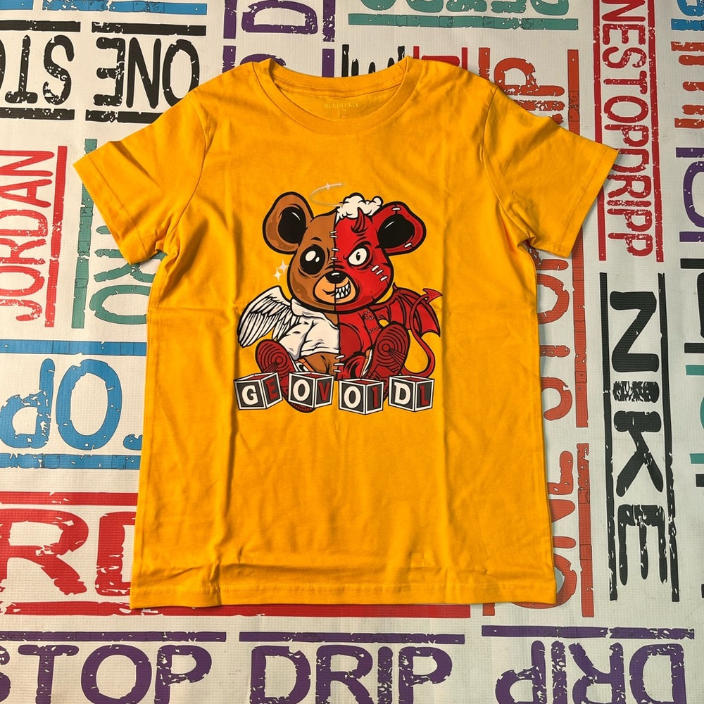 Kids bear tee Sz Various
