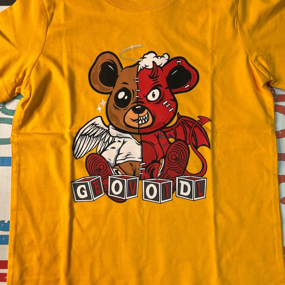 Kids bear tee Sz Various