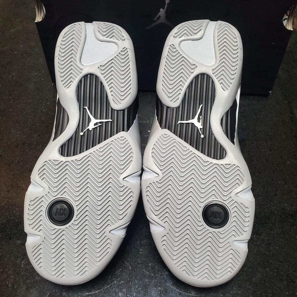 Sz 8 retro 14s silver Nwb