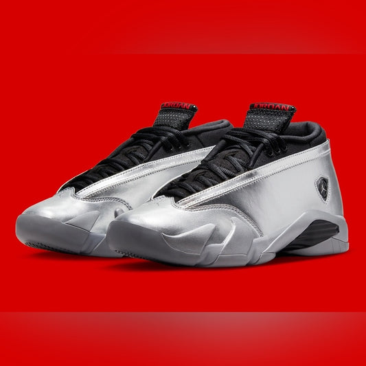 Sz 8 retro 14s silver Nwb