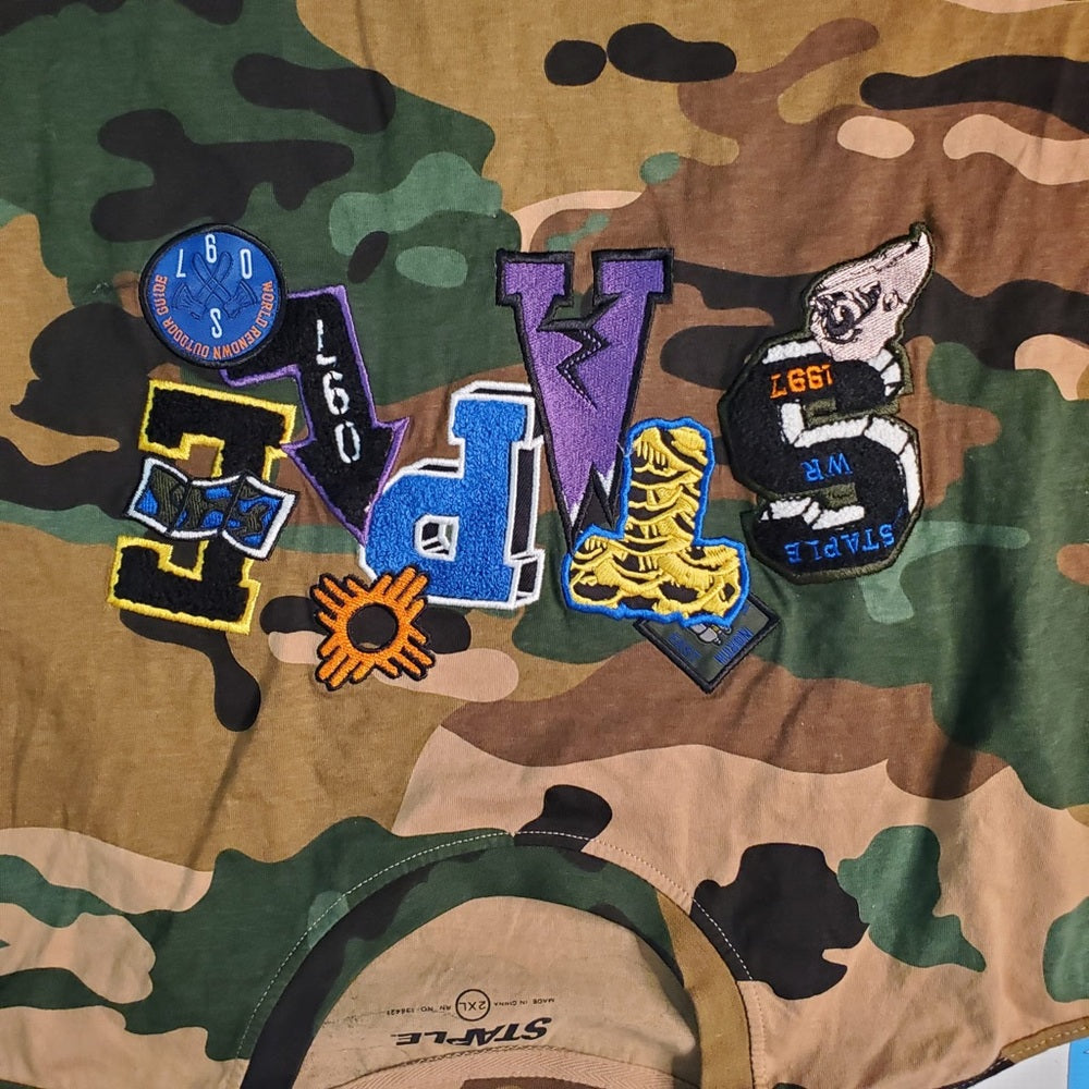 Staple graphic tee Sz 3xl Camo colors