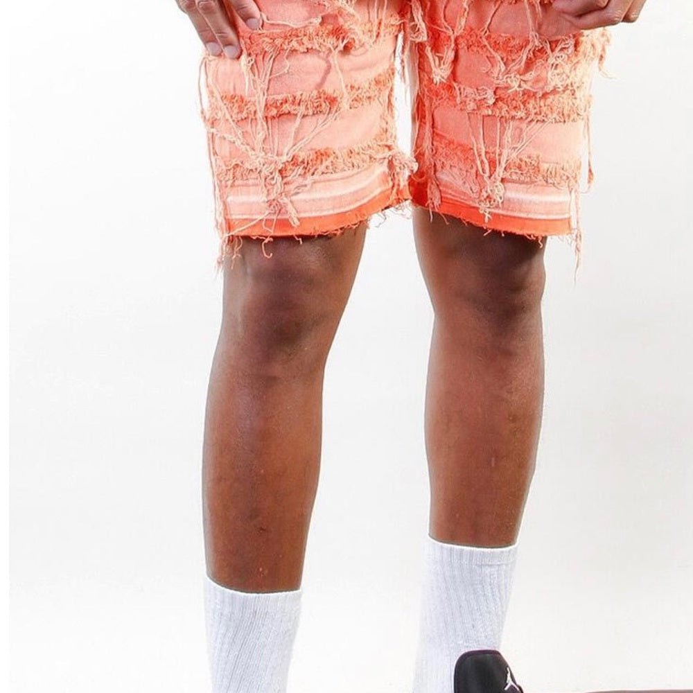 Sz Various ripped jean shorts