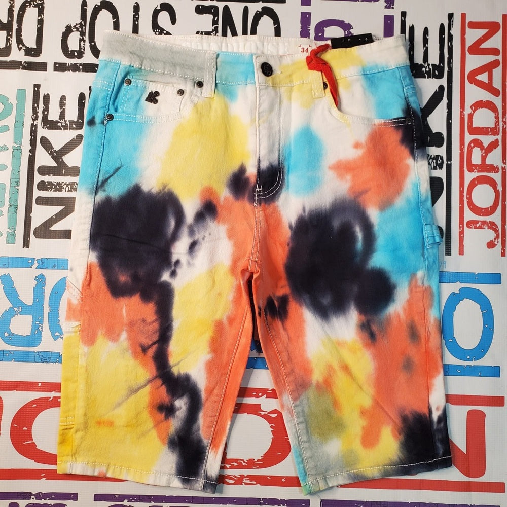 Sz Various muti colors born fly denim jeans