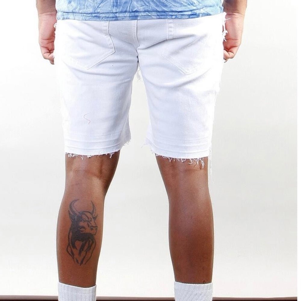 Cooper 9 white denim shorts Sz Various
