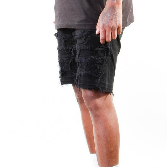 Cooper 9 black denim shorts Sz Various