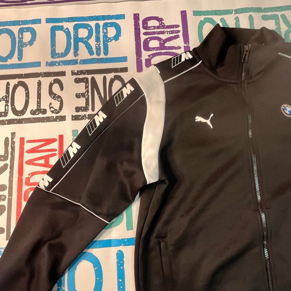 Puma bmw jacket Sz various black