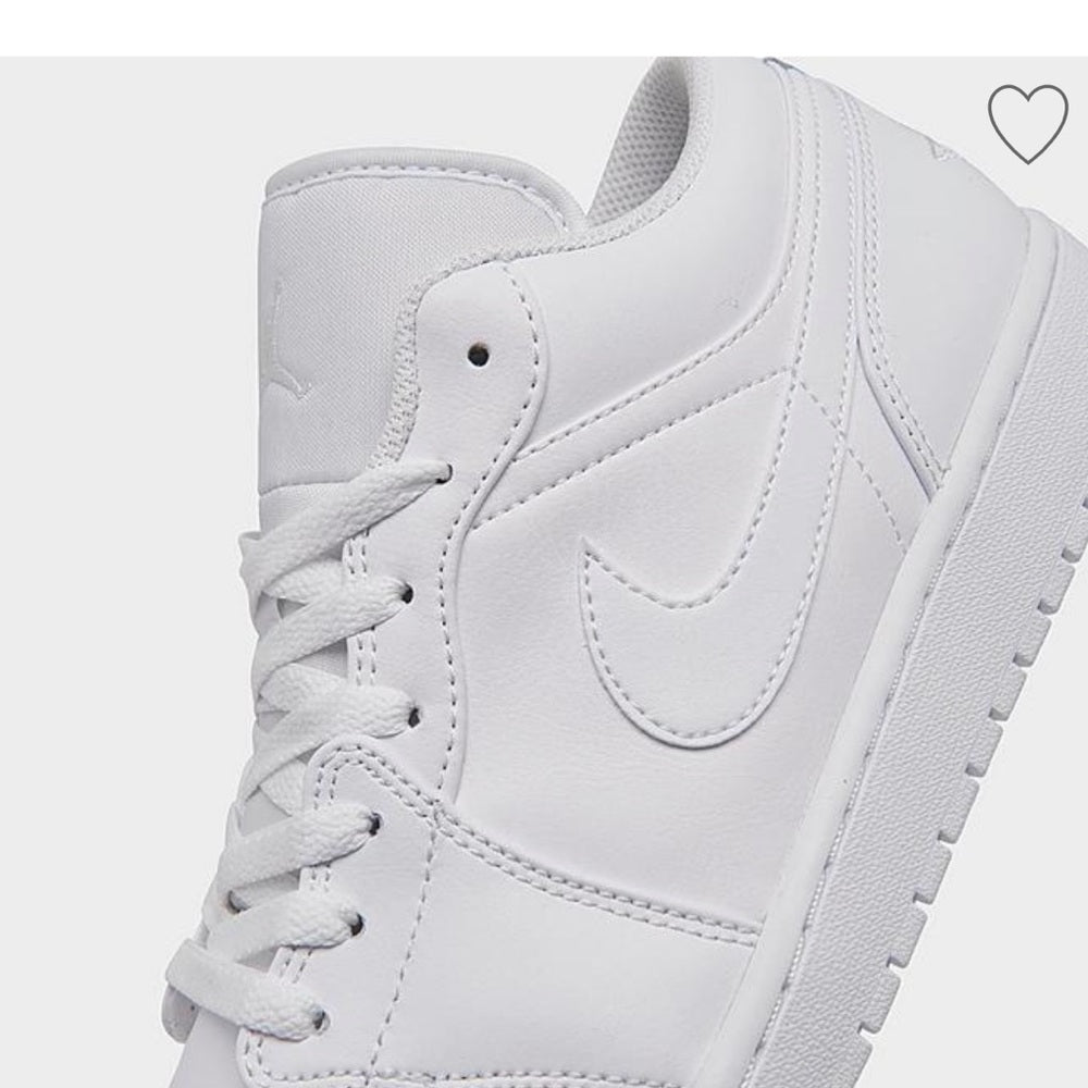 Sz Various Jordan 1 lows white