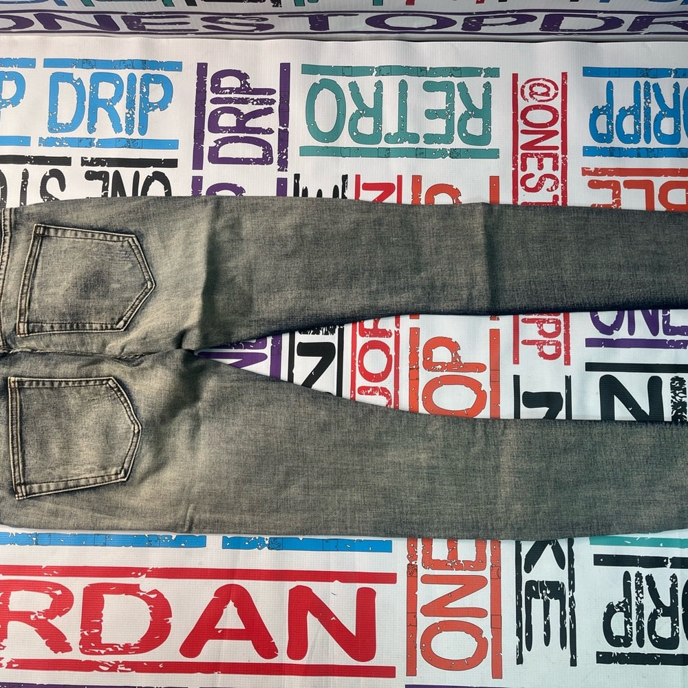 Sz various Camo rust denim jeans