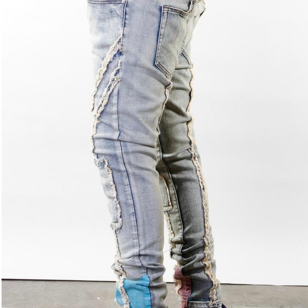 Sz Various ankle paint denim jeans