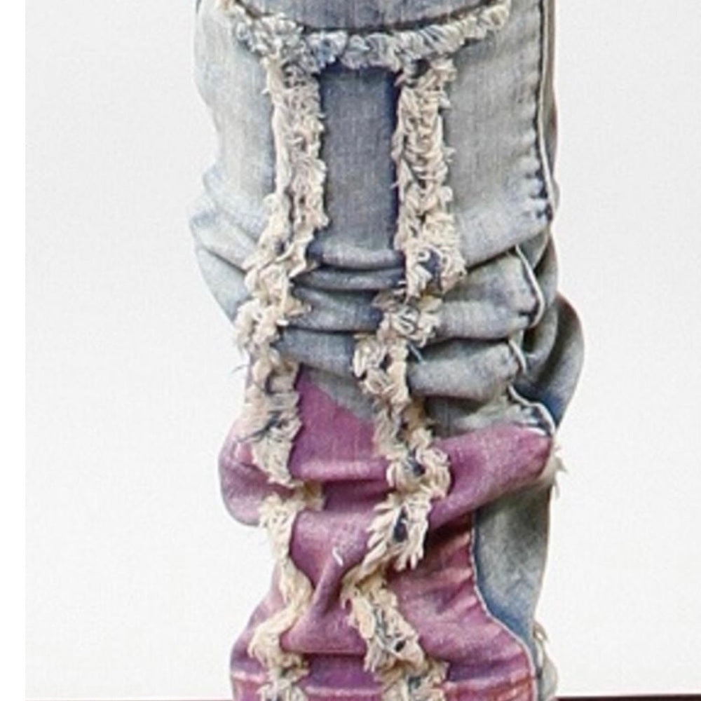 Sz Various ankle paint denim jeans