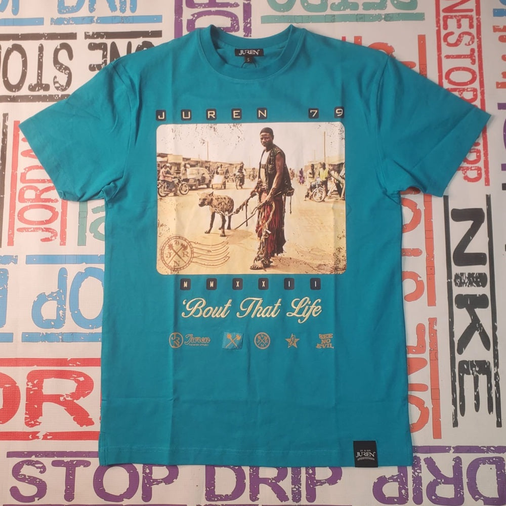 Juren bout that life graphic tee Sz Various