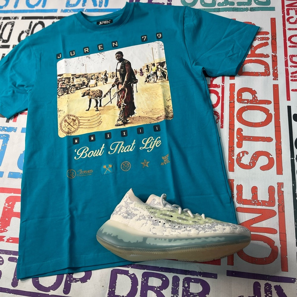 Juren bout that life graphic tee Sz Various