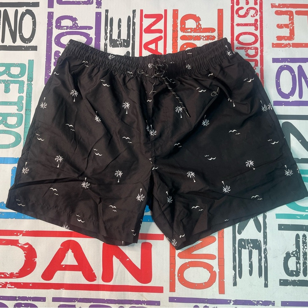 Black beach  swim shorts Sz Various