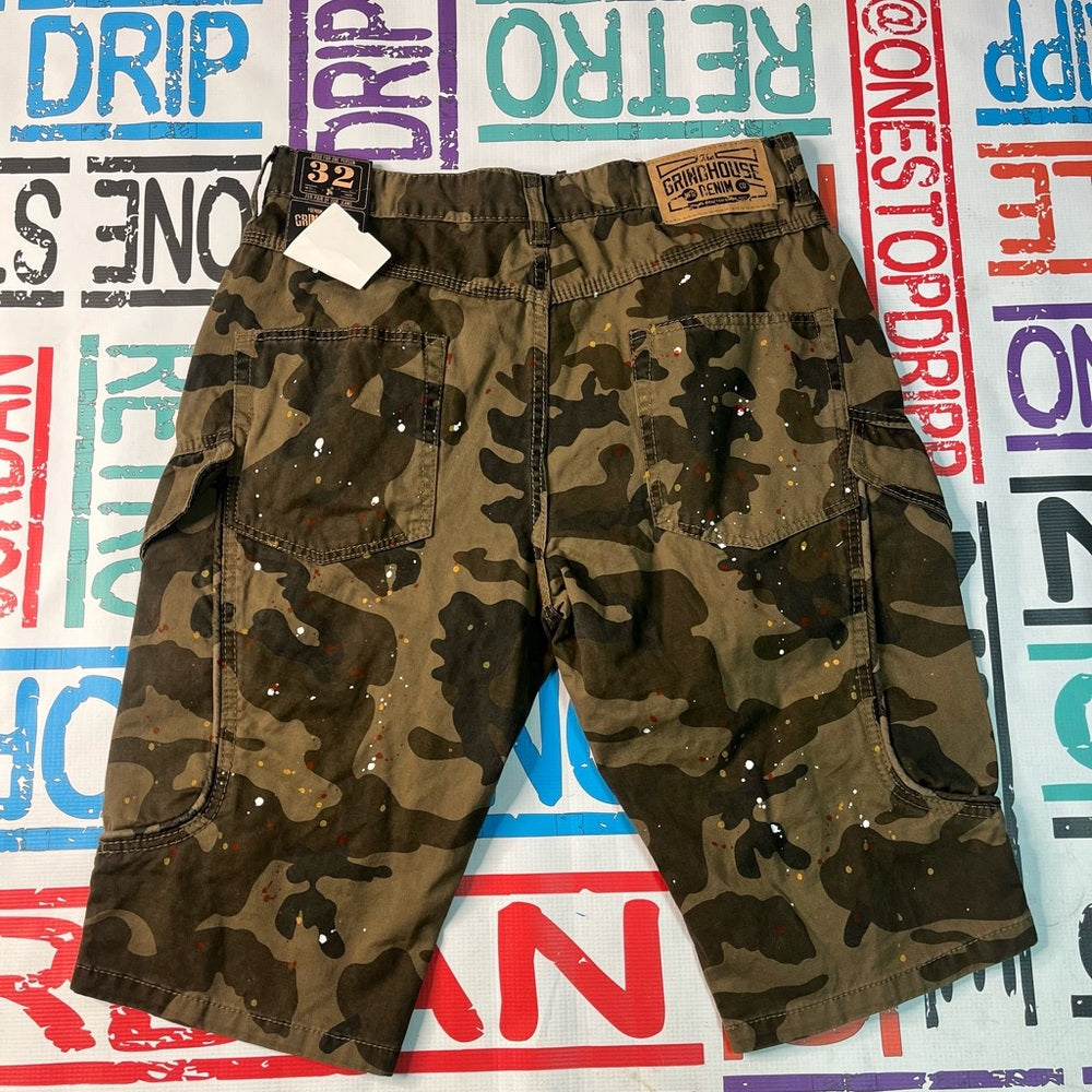 Sz Various Camo cargo shorts