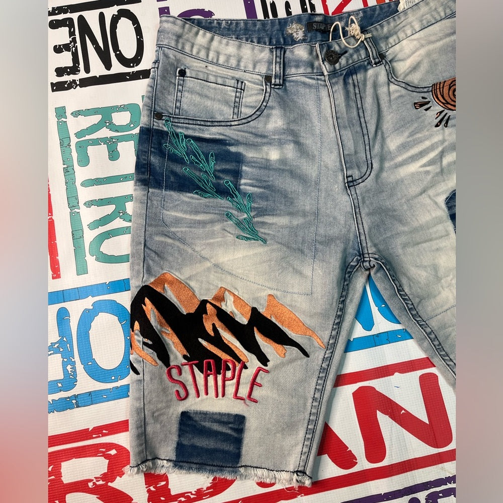 Sz Various staple jean shorts