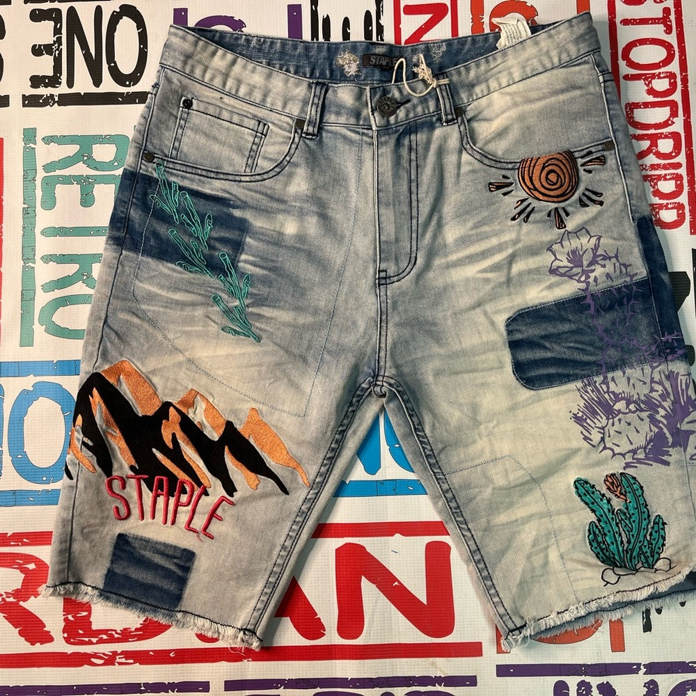 Sz Various staple jean shorts
