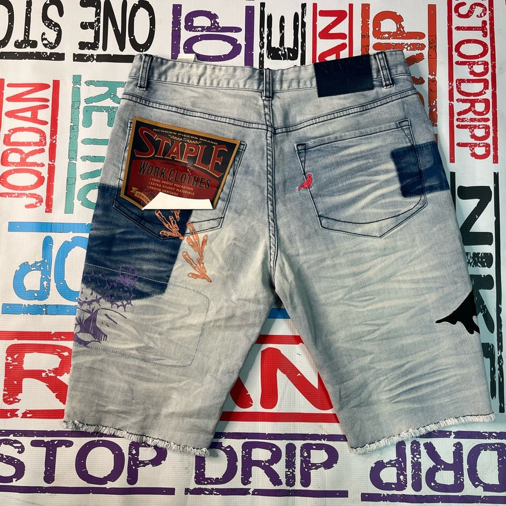 Sz Various staple jean shorts