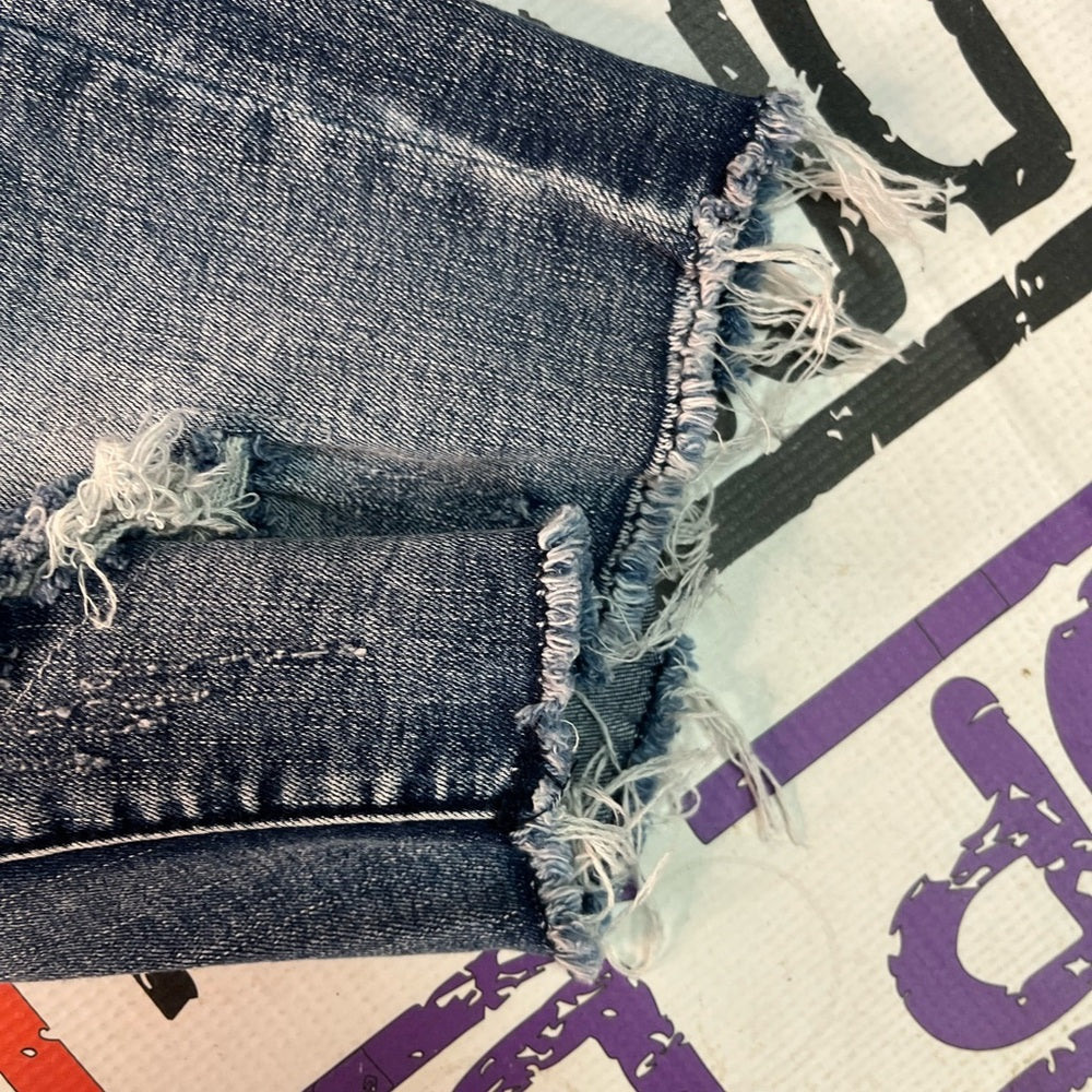 Sz Various kilograms jean shorts light blue