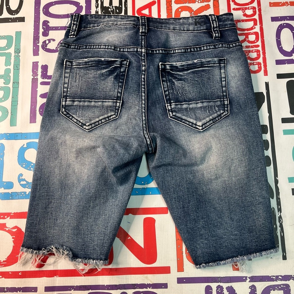 Sz Various kilograms jean shorts light blue