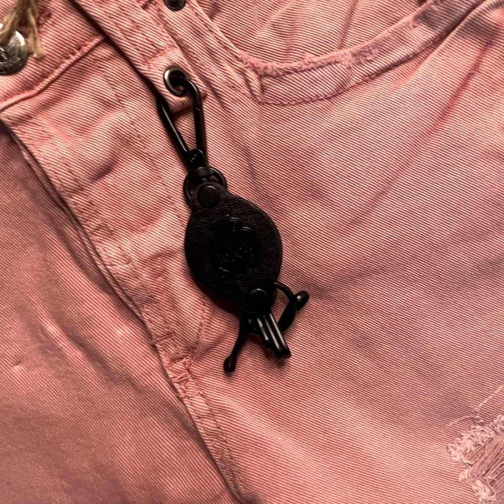 Sz various pink ripped jeans