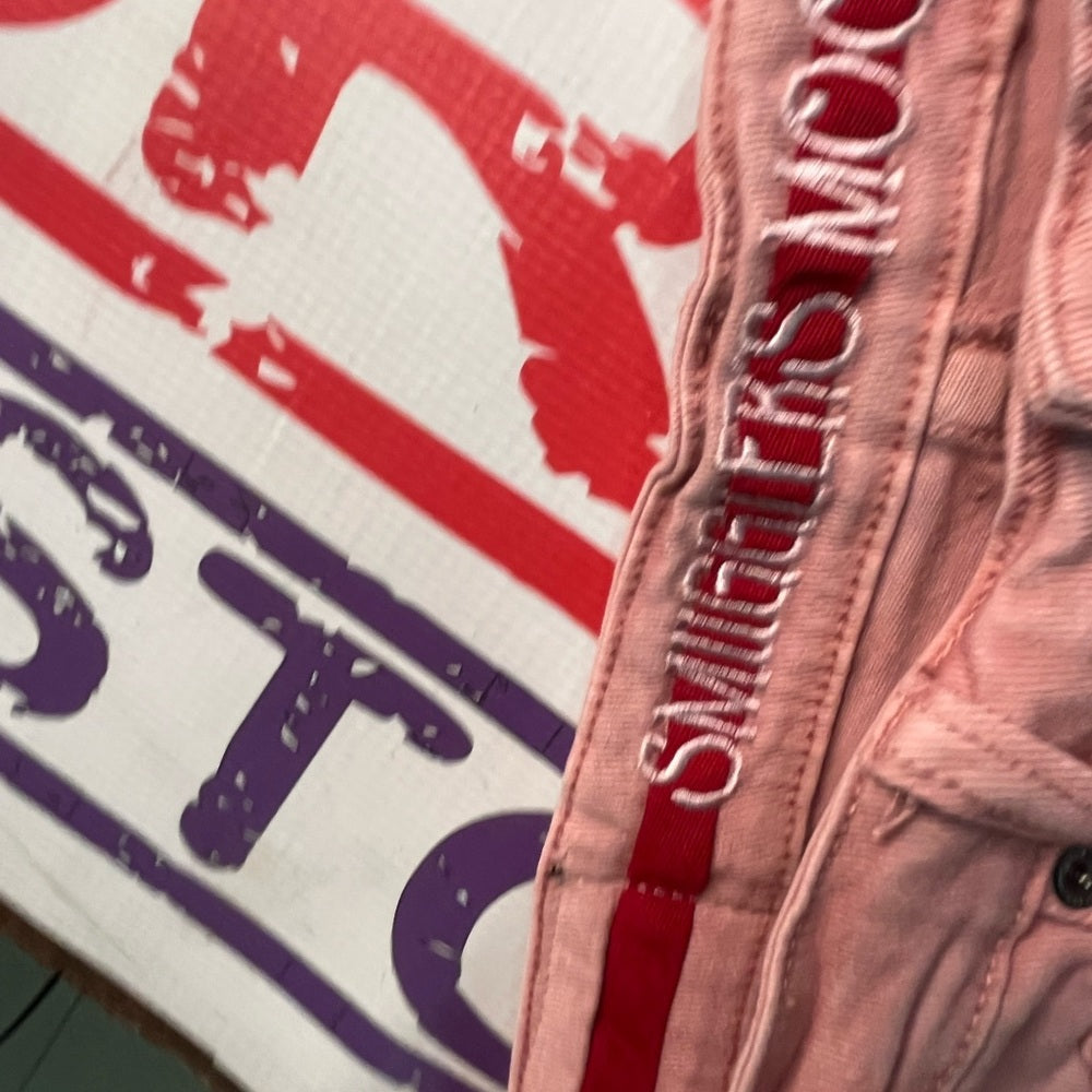 Sz various pink ripped jeans