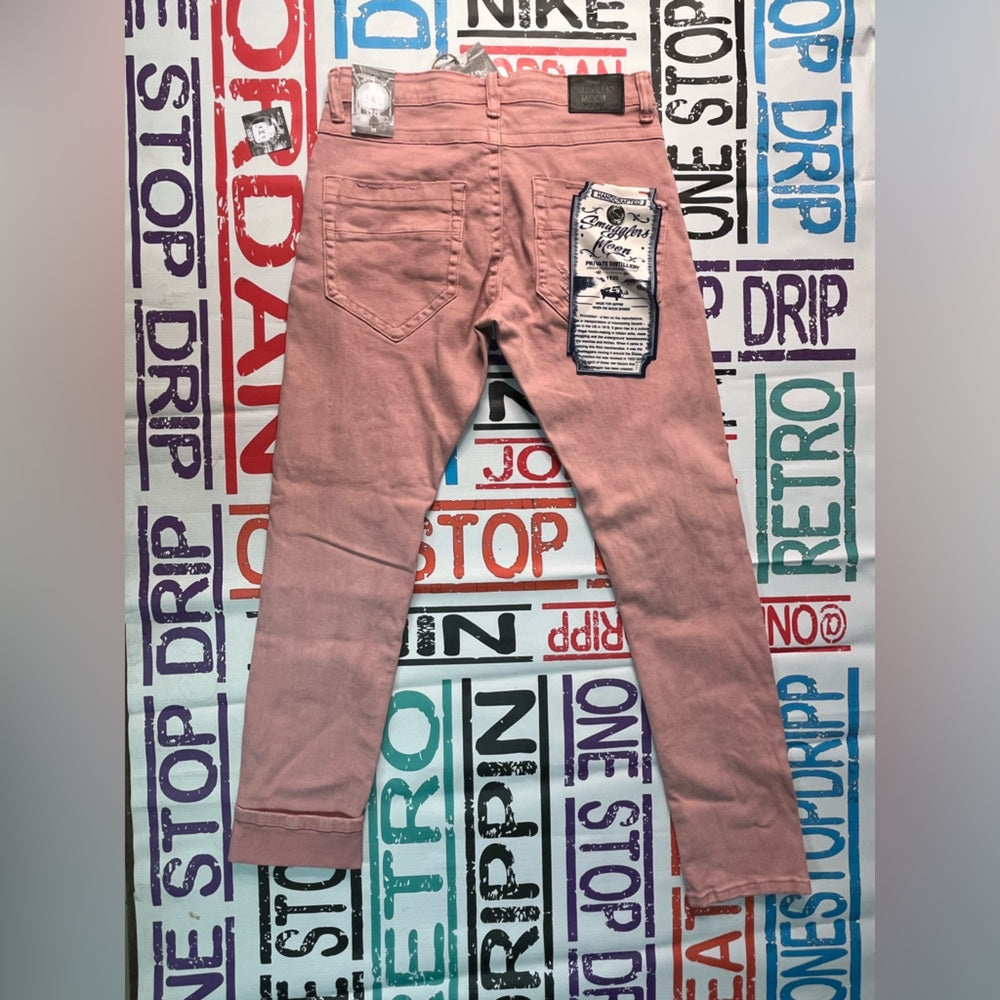 Sz various pink ripped jeans