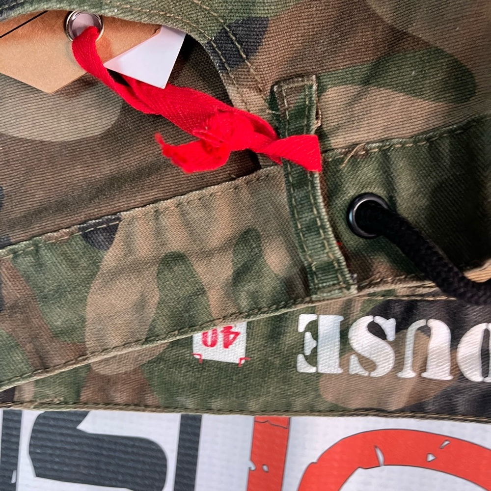 Sz various cargo camo splash shorts