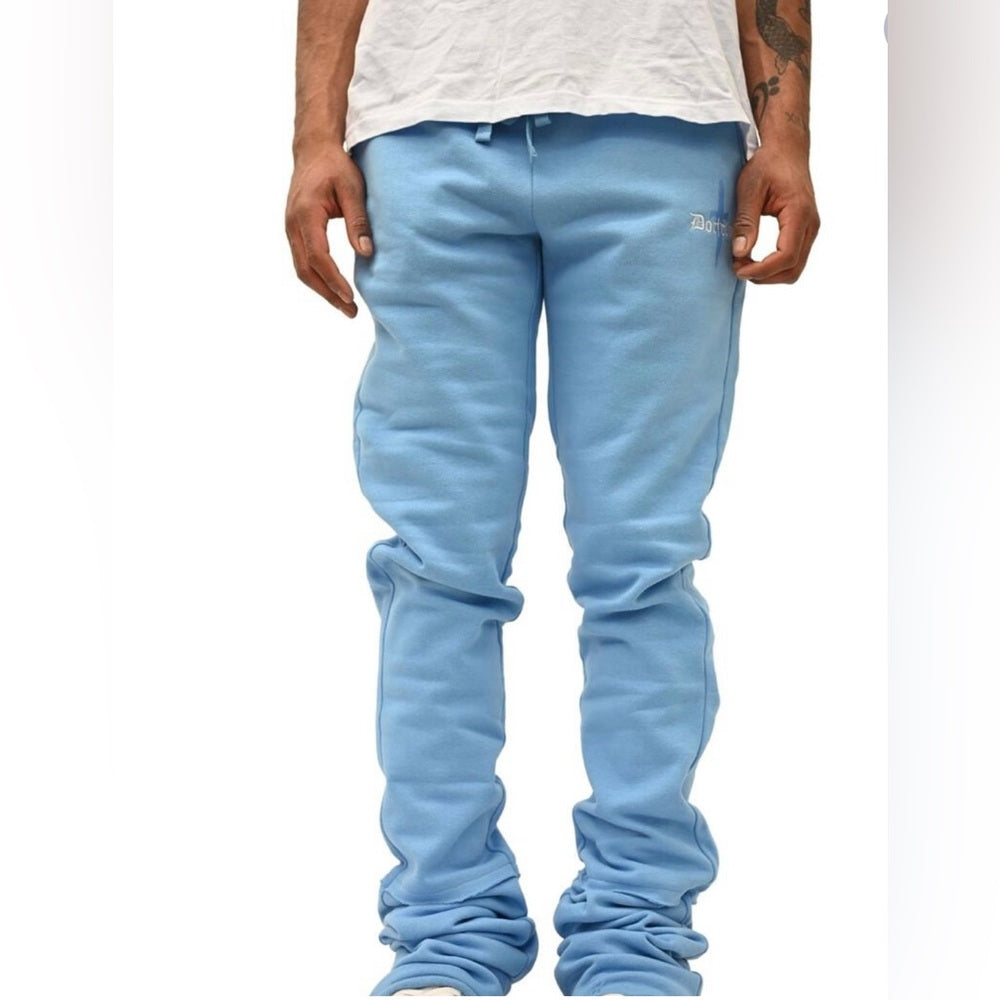 Stack joggers light blue sz various