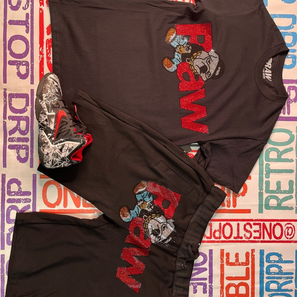 Stack joggers orange sz various