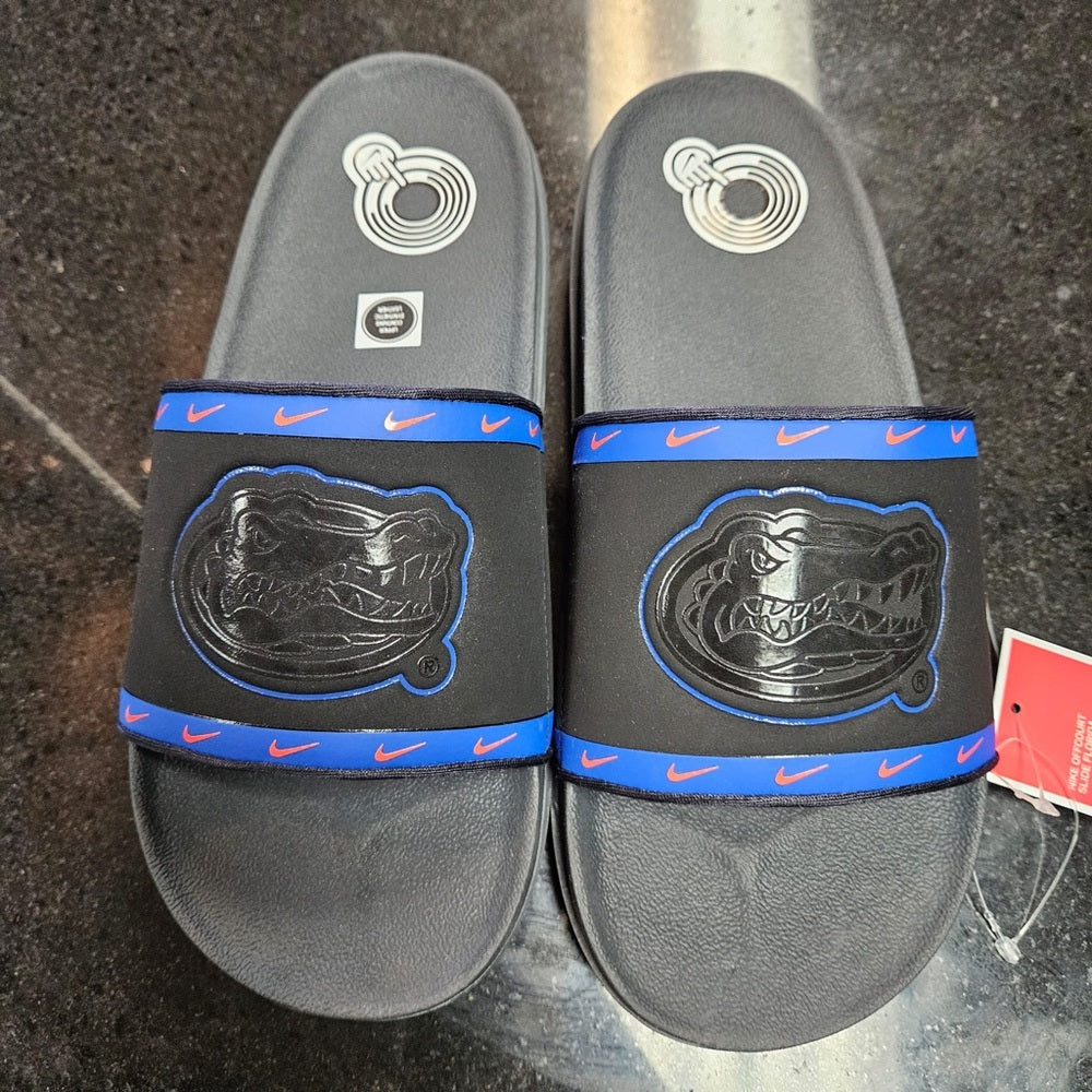 Sz 8 Nike Florida gators slides