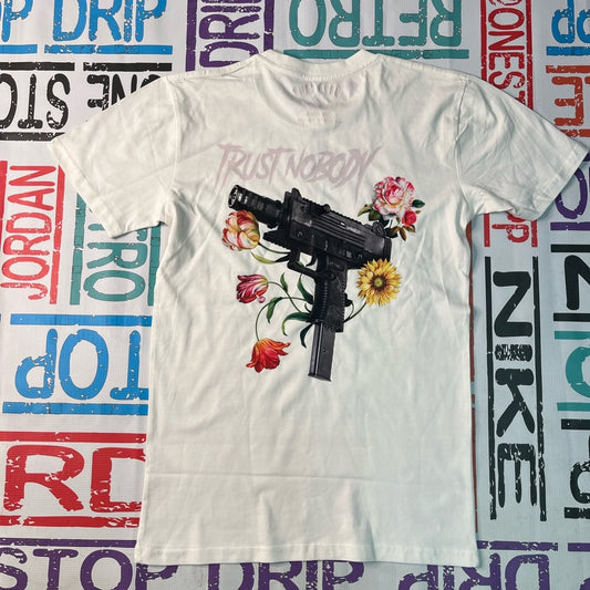Trust nobody graphic tee sz various