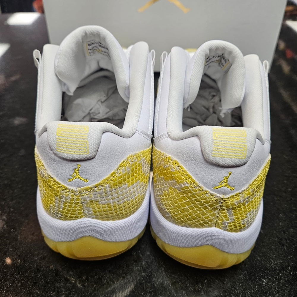 Women's Air Jordan 11 Retro Low Yellow sz various