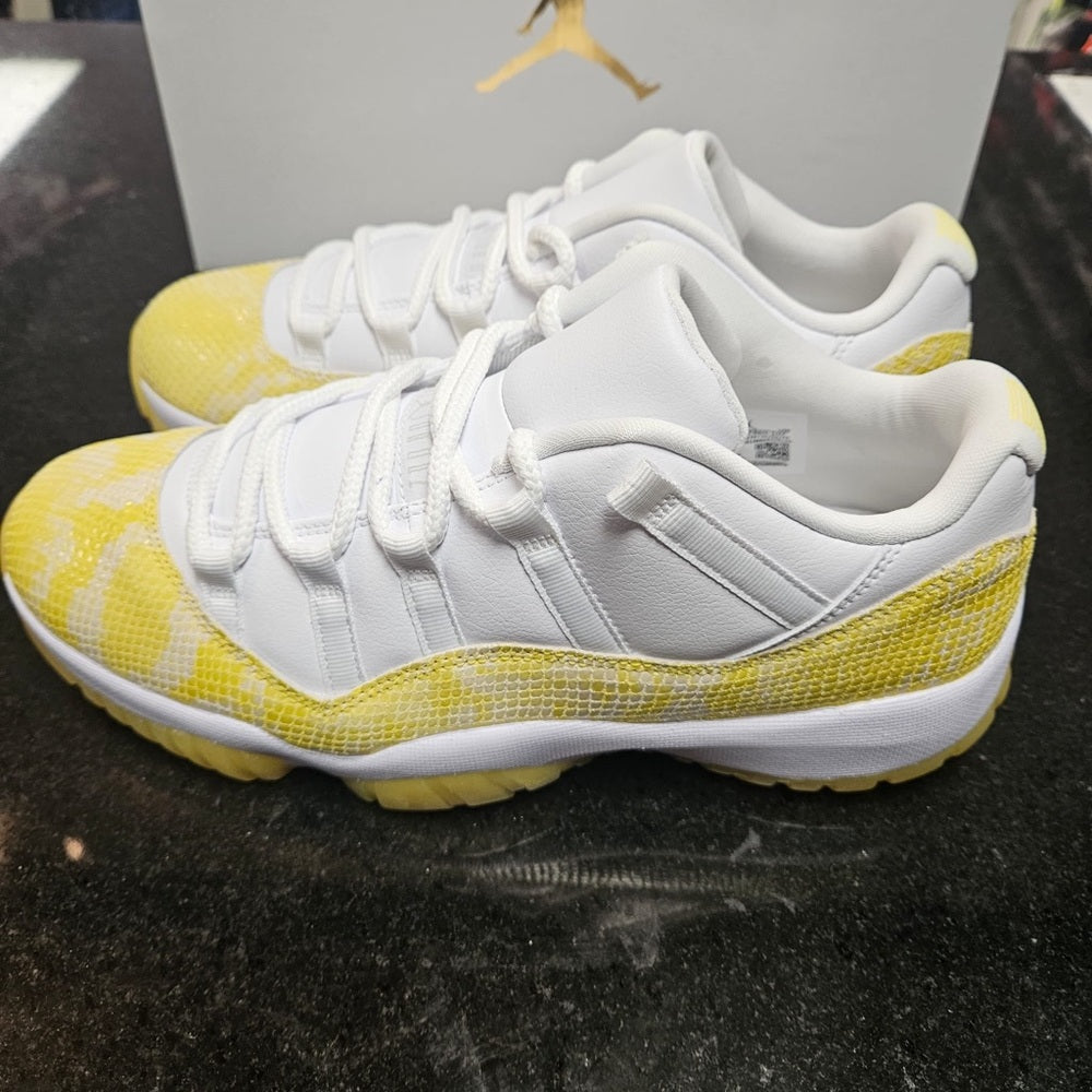 Women's Air Jordan 11 Retro Low Yellow sz various