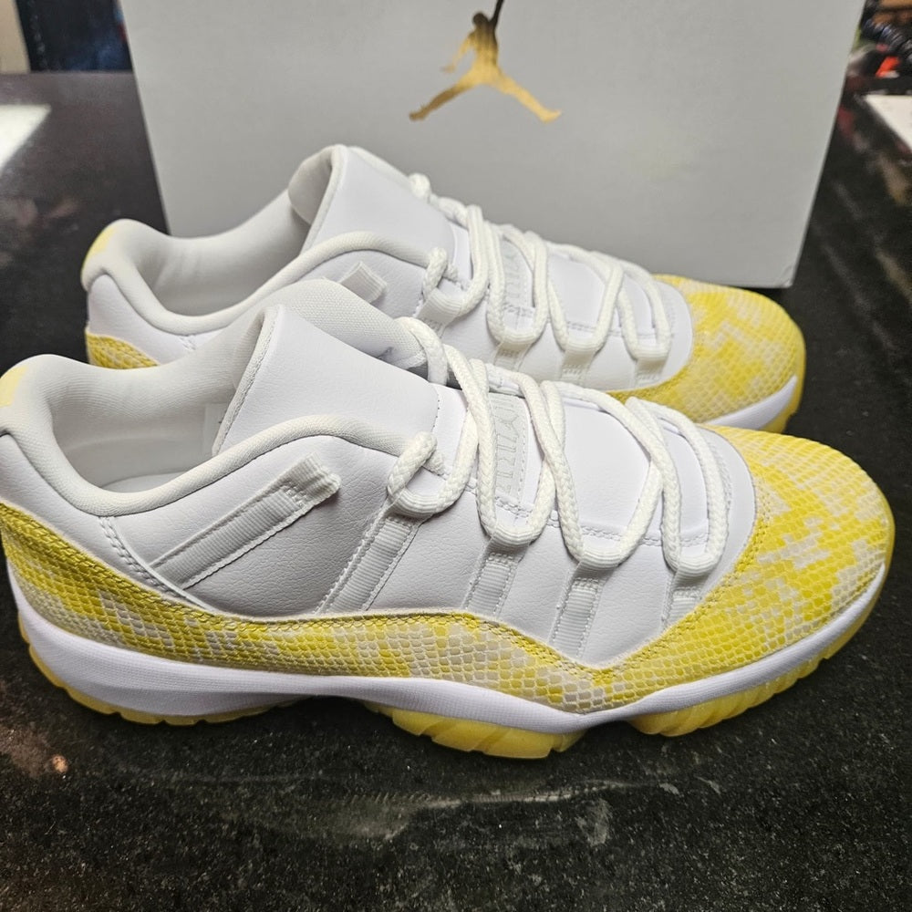 Women's Air Jordan 11 Retro Low Yellow sz various