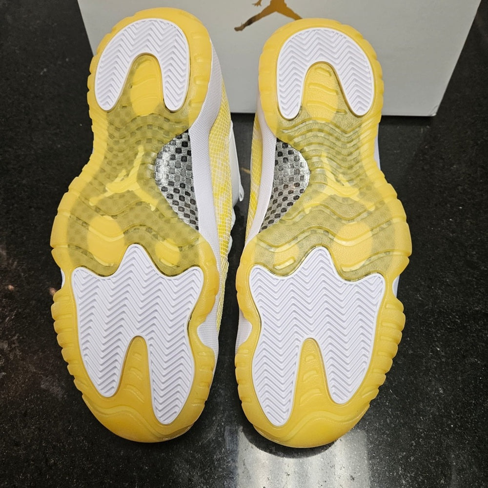 Women's Air Jordan 11 Retro Low Yellow sz various